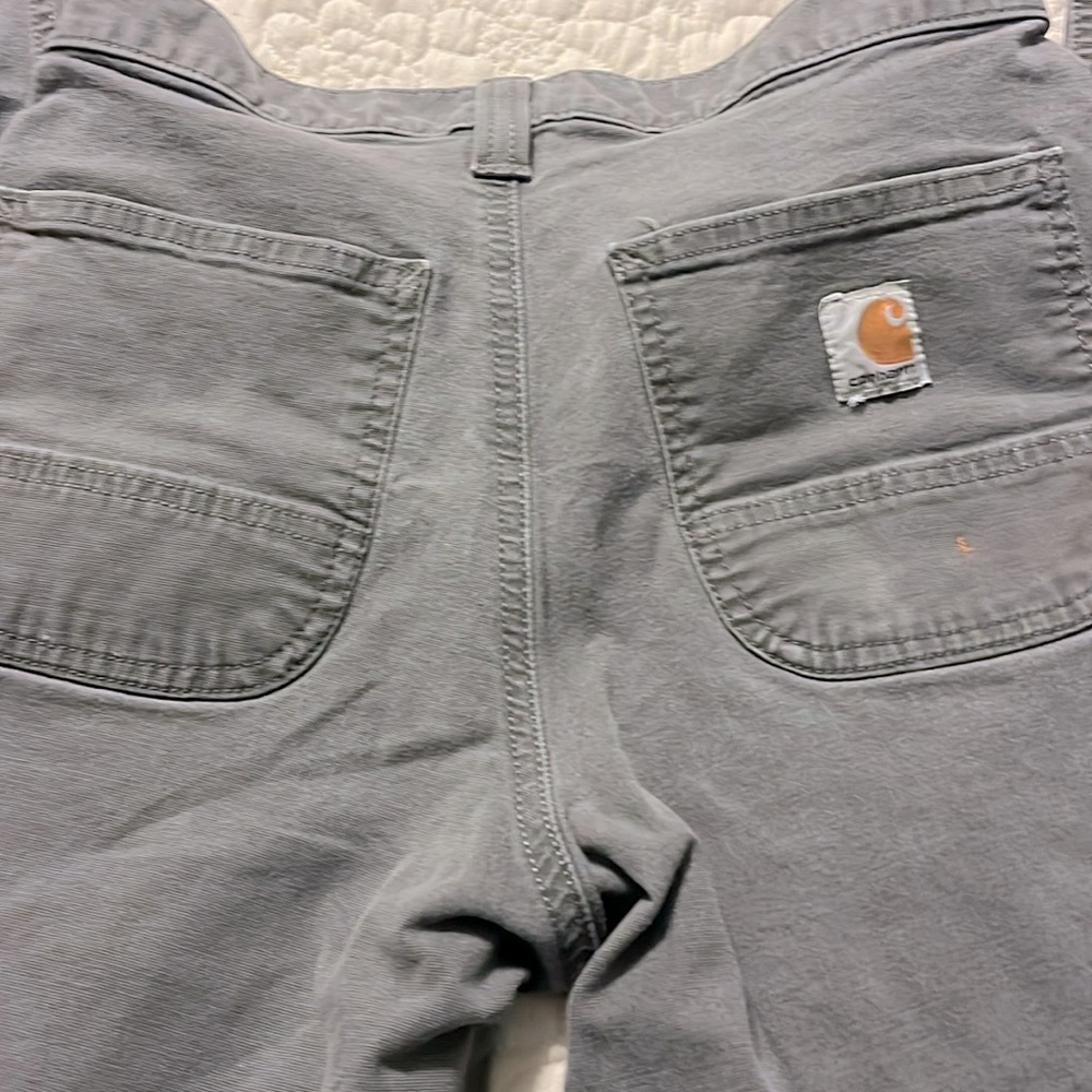 Carhartt gray work pants- 29x32